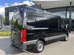 Mercedes-Benz Sprinter 317 CDI L2 RWD 3.5T TREKHAAK+ZIJWINDA, 4 deurs, 4 cilinders, 2000 kg, Zwart