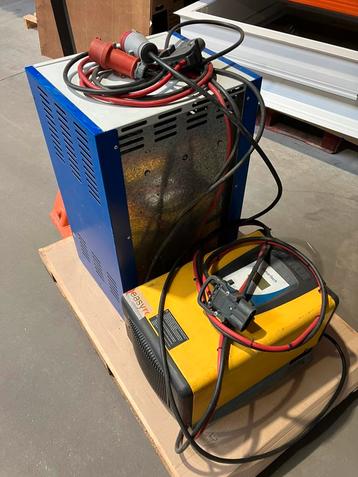 2 Batterijladers voor heftruck beschikbaar voor biedingen