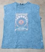 Garcia blauw mouwloos topje – Maat 176, Gebruikt, Meisje, Ophalen of Verzenden, Shirt of Longsleeve