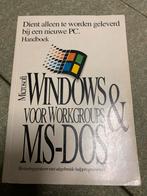 Handboek Windows 3.1, 3.11 en MS-DOS, Boeken, Besturingssystemen, Gelezen, Ophalen of Verzenden, Microsoft