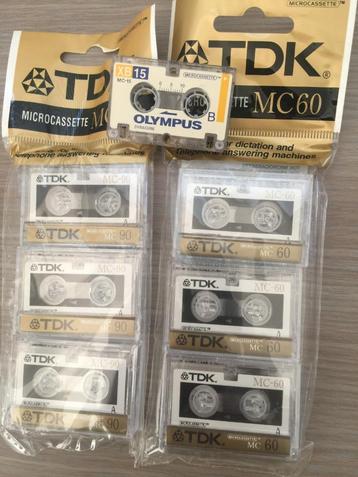 TDK microcassette, Enlèvement