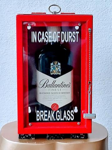 "Break Glass in case of Durst" - Noodkastje + Hamer (NIEUW) 