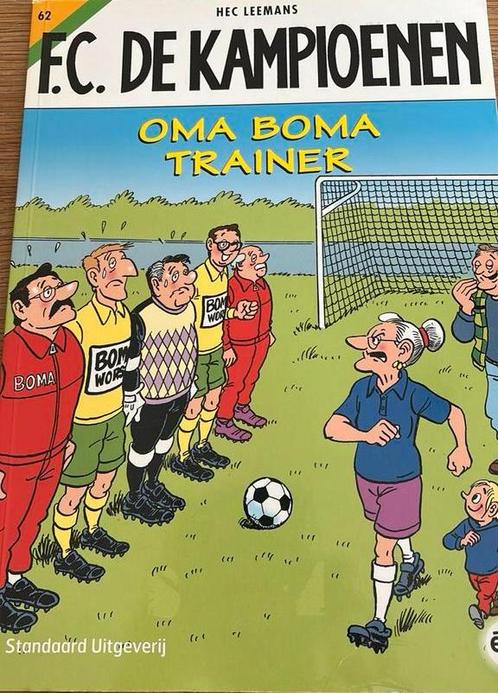 Hec Leemans - Oma Boma trainer, Boeken, Stripverhalen, Gelezen, Ophalen of Verzenden