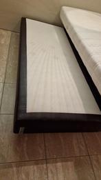 boxspring, Huis en Inrichting, Ophalen, Gebruikt, Bruin, 210 cm