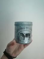 9 blikken doosjes, Enlèvement