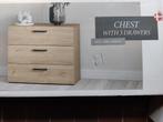 Ladenkast met 3 schuiven, Huis en Inrichting, Kasten | Ladekasten, Ophalen, Nieuw