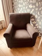 EKTORP éénzit zetel IKEA (Fauteuil, Hakebo donkergrijs), Huis en Inrichting, Ophalen, Overige materialen, Eenpersoons, Minder dan 75 cm