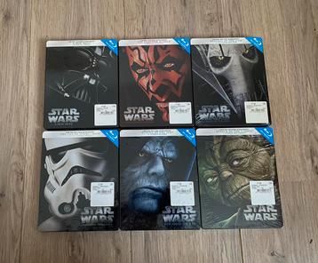 Nouveaux steelbooks Star Wars édition limitée, Blu-ray, rare