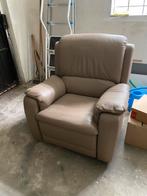 Lederen relax en/of tweezit, Huis en Inrichting, Ophalen, Zo goed als nieuw