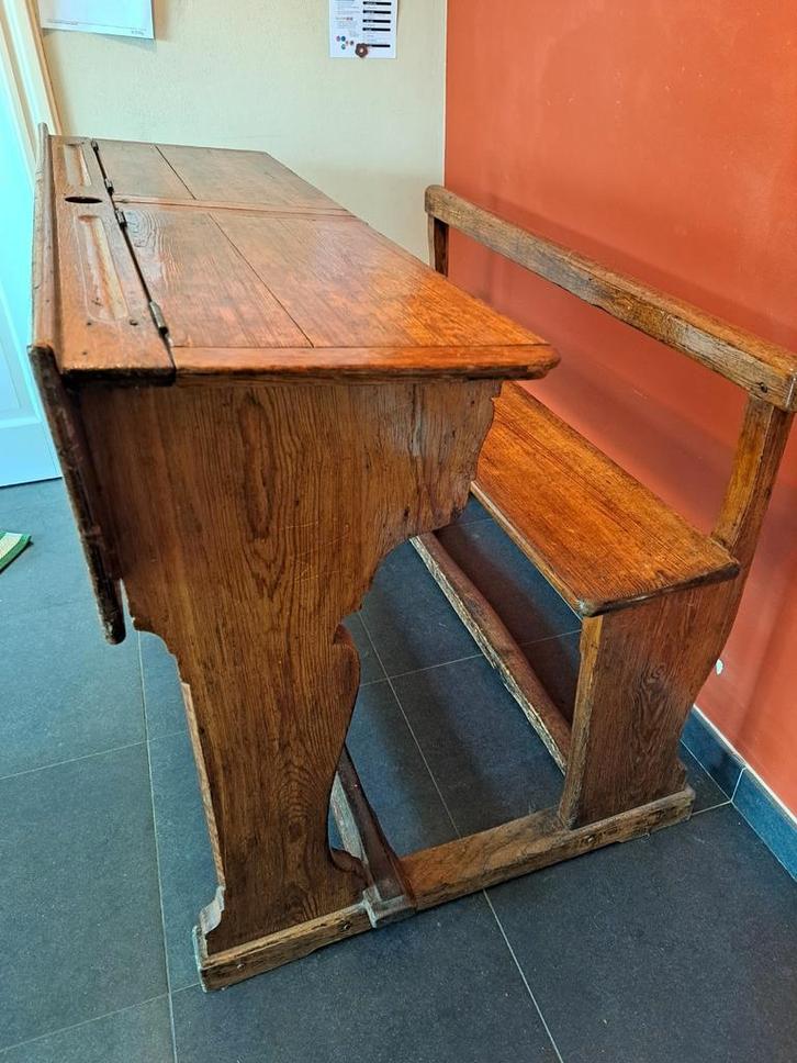 Antiek bureau (lagere school grootte/begin middelbaar), Antiek en Kunst, Antiek | Overige Antiek, Ophalen