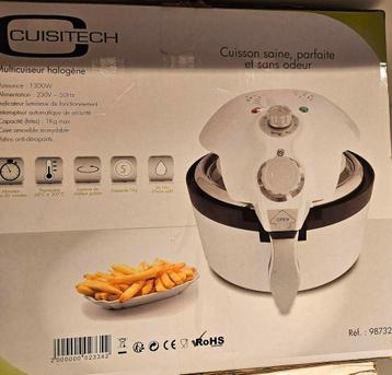 Friteuse halogène 1300 w 1 kg de frites, Electroménager, Friteuses, Enlèvement, Comme neuf