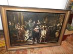 handgeschilderde reproductie van Rembrandt, Antiek en Kunst, Ophalen