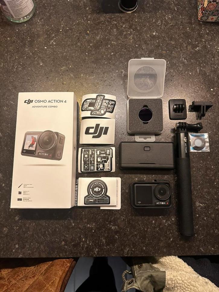 Dji osmo 4 adventure combo, Audio, Tv en Foto, Actiecamera's, Zo goed als nieuw, Ophalen