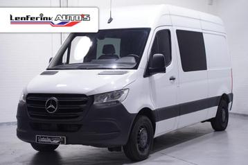 Mercedes-Benz Sprinter 314 CDI 143 pk L2H2 Dubbel Cabine 5p, Auto's, 213 g/km, Wit, Mercedes-Benz, Bedrijf