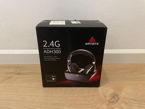 Artiste ADH300 draadloze headset, Audio, Tv en Foto, Hoofdtelefoons, Zo goed als nieuw, Op oor (supra aural), Overige merken, Draadloos