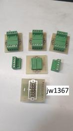 jw1367: print connector inplug connector lusterklem, Ophalen of Verzenden, Zo goed als nieuw