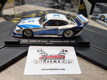 Slotcar 1/32 Fly Ford Capri RS Turbo #52 Hockenheim DRM 1980 beschikbaar voor biedingen