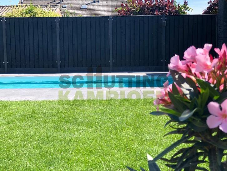 Schutting inclusief plaatsing, Tuin en Terras, Schuttingen, Nieuw, Hout, 1 tot 2 meter, Ophalen of Verzenden