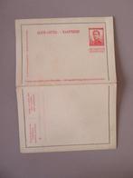 oude ongebruikte kaartbrief Carte - lettre, Postzegels en Munten, Brieven en Enveloppen | België, Verzenden, Briefkaart