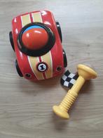 Fisher Price schud- en kruipracer (baby's 1ste tele-auto), Kinderen en Baby's, Speelgoed | Fisher-Price, Ophalen, Zo goed als nieuw