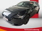 Mazda Mazda3 Hatchback 2.0 e-Skyactiv X 137kW Auto Homura, Auto's, Mazda, Stof, Zwart, 4 cilinders, 137 kW