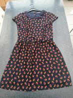 Jurk Lola & Liza, donkerblauw, met bloemetjes 36- 38, Lola & Liza, Ophalen of Verzenden, Gedragen, Maat 36 (S)