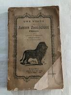 1886 Une visite jardin zoologique d’Anvers, Antiek en Kunst, Ophalen of Verzenden