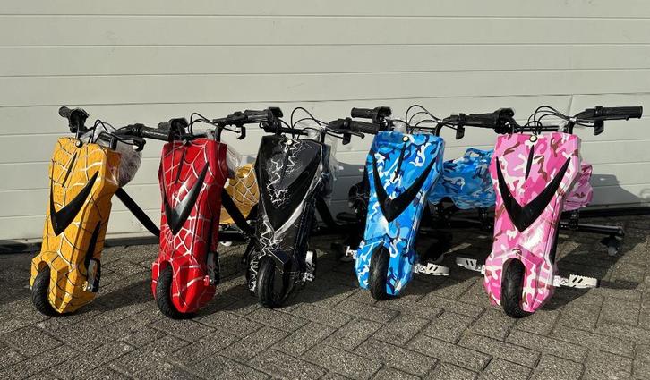 Elektrische Drift Trike Kart 250W 36V Bluetooth / Verlicht, Kinderen en Baby's, Speelgoed | Buiten | Voertuigen en Loopfietsen