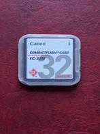 Canon compactflash card fc 32m, TV, Hi-fi & Vidéo, Photo | Cartes mémoire, Enlèvement ou Envoi