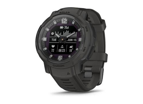 NOUVEAU Garmin Instinct Crossover Solar, Bijoux, Sacs & Beauté, Montres de sport, Neuf, Noir, Enlèvement ou Envoi