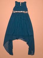 Blauw kleedje maat 10 jaar, Ophalen, Zo goed als nieuw