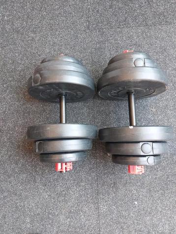Verstelbare dumbells 17.5kg TUNTURI  beschikbaar voor biedingen