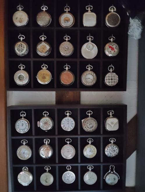 Prachtige collectie zakhorloges verkopen, Handtassen en Accessoires, Horloges | Antiek, Zakhorloge, Overige merken, Overige materialen