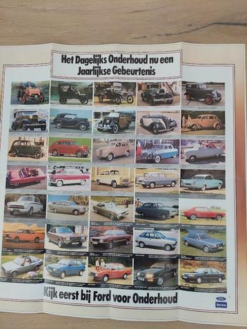 Poster Ford . beschikbaar voor biedingen