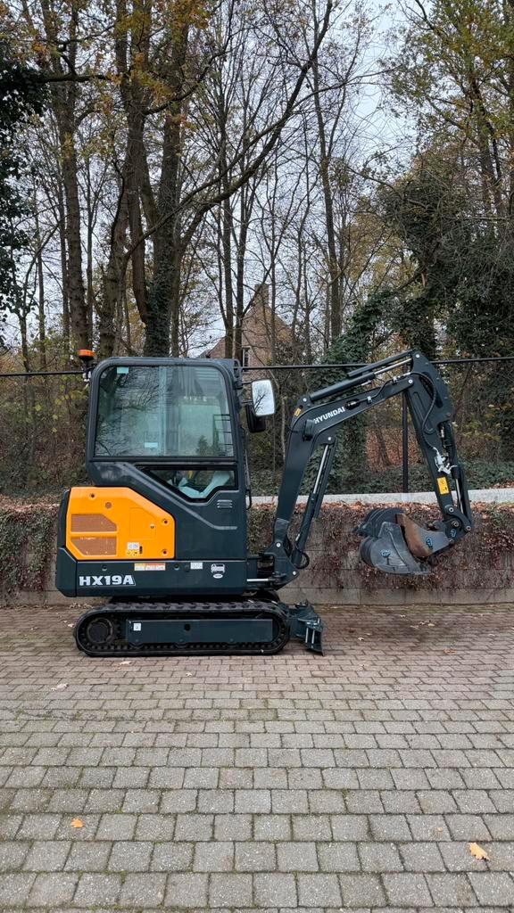 Hyundai HX19A graafmachine (nieuw, garantie), Zakelijke goederen, Machines en Bouw | Kranen en Graafmachines, Graafmachine, Ophalen