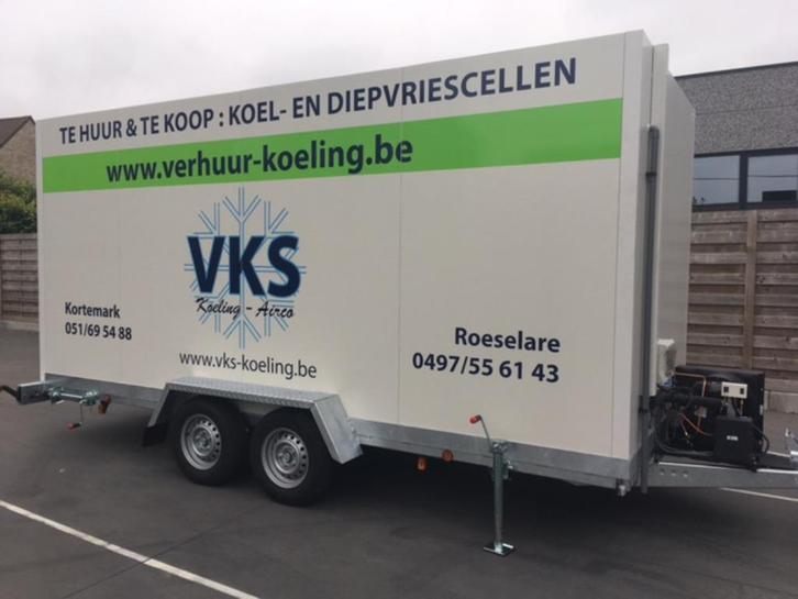 Verhuur en verkoop van koelcel en vriescel, Elektronische apparatuur, Koelkasten en IJskasten, Ophalen