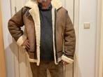 Veste aviateur  homme XL, Vêtements | Hommes, Vestes | Hiver, Enlèvement ou Envoi, Taille 56/58 (XL), Brun, Porté
