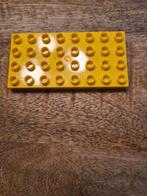 Lego duplo bouwplaat geel, Kinderen en Baby's, Ophalen of Verzenden, Zo goed als nieuw, Losse stenen, Duplo