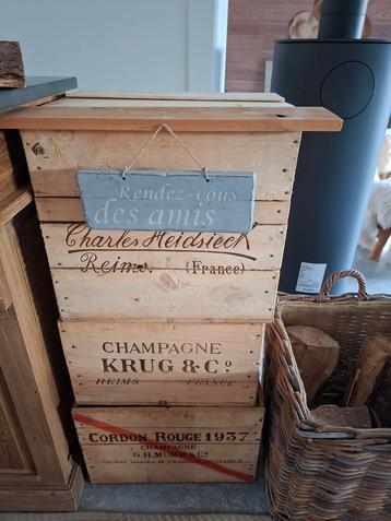 Caisse Champagne Caisse vin collection  beschikbaar voor biedingen