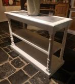 Table d'appoint/console murale en bois massif
