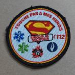 Hulpdiensten Patch Politie Brandweer Medische diensten 112, Ophalen of Verzenden, Overige soorten, Embleem of Badge