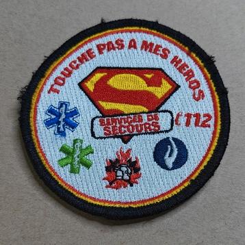 Hulpdiensten Patch Politie Brandweer Medische diensten 112 beschikbaar voor biedingen