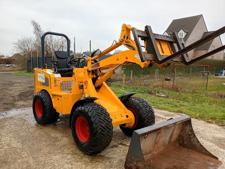 Knikmops 250, Zakelijke goederen, Machines en Bouw | Kranen en Graafmachines, Wiellader of Shovel, Ophalen