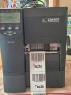 ZEBRA ZM400 commerciële en industriële printerprinter, Computers en Software, Ophalen, Gebruikt, Printer, Zebra