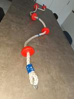 Klimtouw met schijven, Ophalen