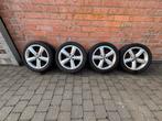 Audi a4  s-line velgen met zomerbanden, 17 inch aluminium, Auto-onderdelen, Ophalen, 17 inch, Zomerbanden, Velg(en)