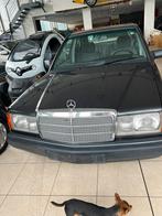 Mercedes 190 diesel, Auto's, 4 deurs, Zwart, Te koop, Berline