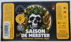 Étiquette de bière Saison De Meester Brewery De Meester 11p0, Envoi, Utilisé