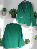 Shein jasje groen met witte stippen XL, Kleding | Dames, Verzenden, Maat 46/48 (XL) of groter, Nieuw, Jasje