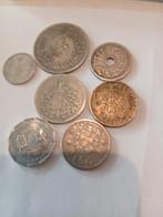 pièces anciennes de 7 pays, Timbres & Monnaies, Envoi, Autres pays, Monnaie en vrac, Argent
